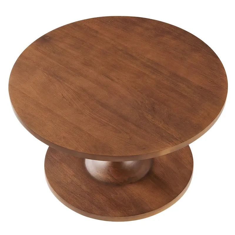 Round Wooden Coffee Table